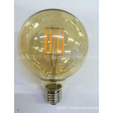 5.5W Gold Cover G125 E27 230V Dim LED Lamp with CE RoHS
